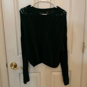 Forever 21 green sweater
